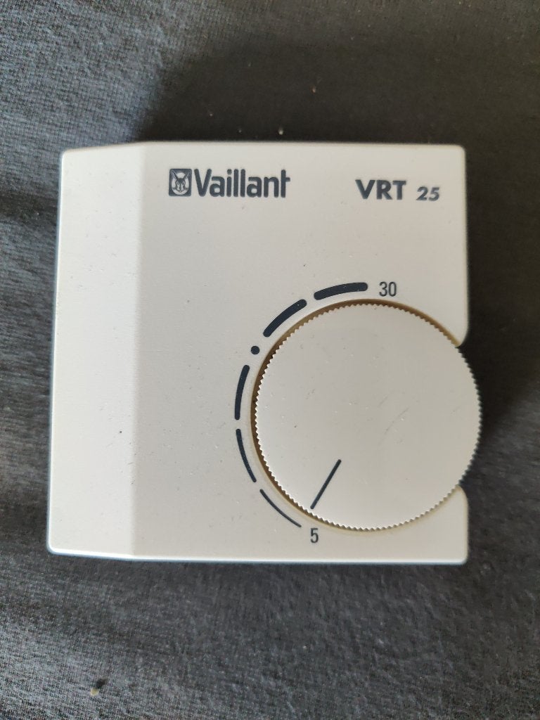 Vaillant VRT 25 thermostaat aan/uit 2 draads, Ophalen of Verzenden, Nieuw
