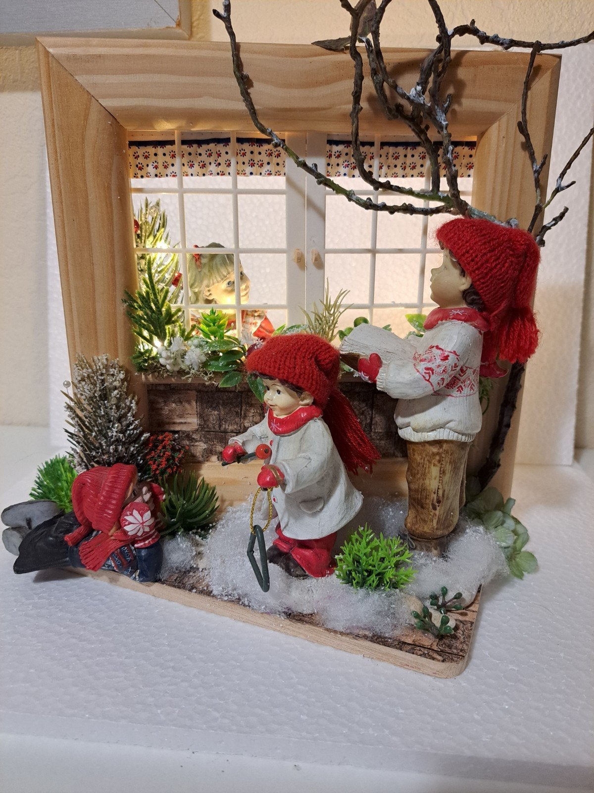 kerst tafereeltje, Ophalen of Verzenden