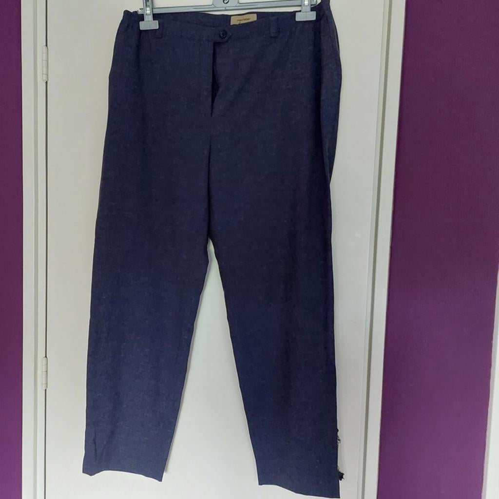 Max Faber Damesbroek Maat 52 - Comfortabel & Stijlvol, Kleding | Dames, Blauw, Maat 46/48 (XL) of groter, Ophalen of Verzenden