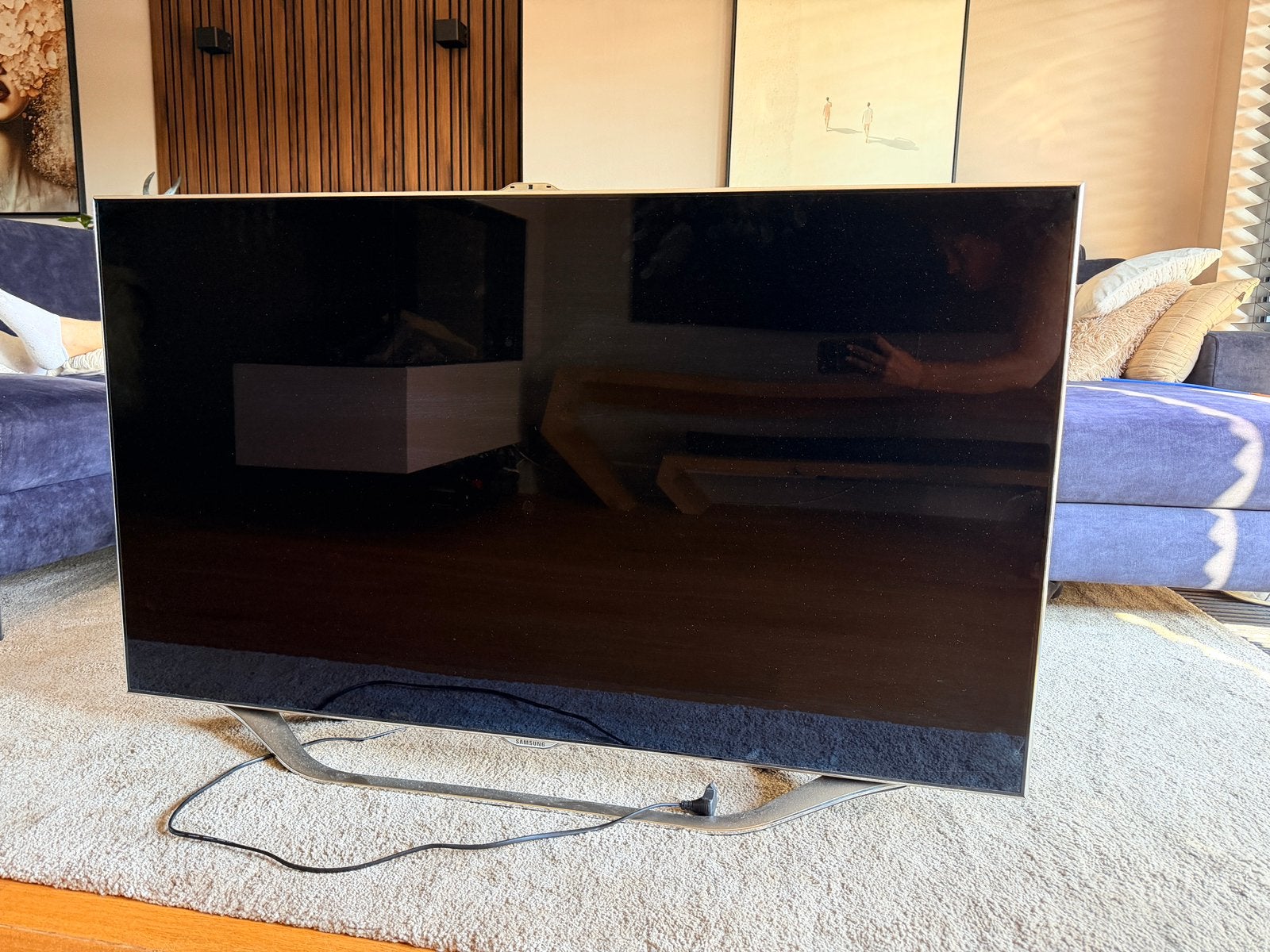 Samsung UE55ES8000 55 inch, Audio, Tv en Foto, Televisies, Ophalen, Zo goed als nieuw, 100 cm of meer, Samsung