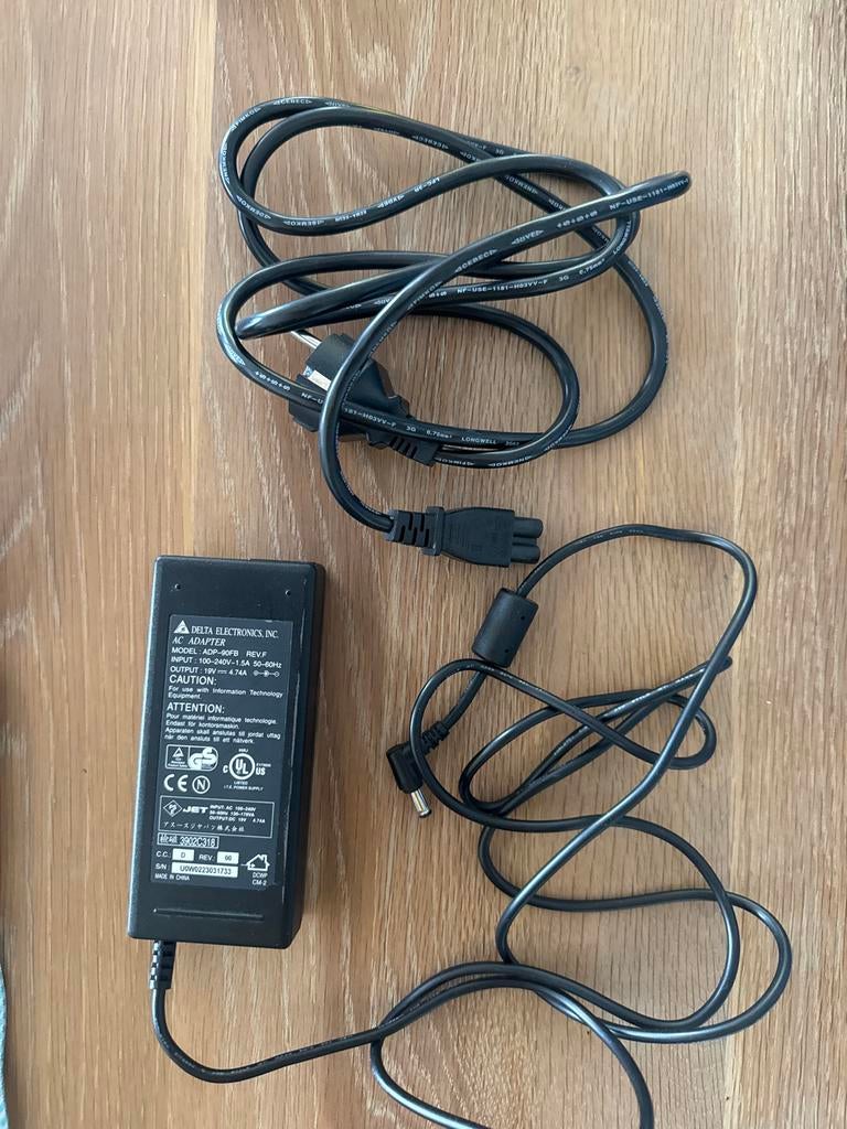 DELTA ELECTRONICS AC Adapter ADP-90FB 19V 4.74A, Ophalen, Gebruikt, Delta Electronics