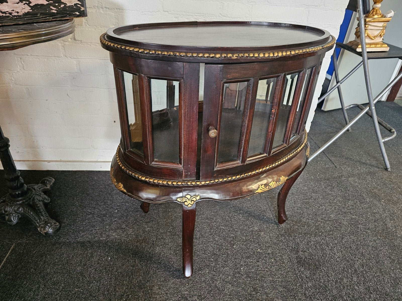 Massief Houten Theekastje, Ophalen of Verzenden