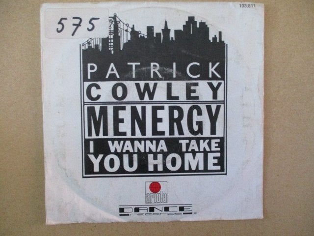s1503 patrick cowley - menergy, Cd's en Dvd's, Ophalen, Gebruikt, 7 inch, Overige genres