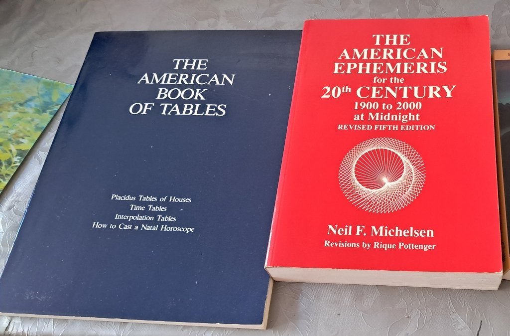 Astrologie Boeken: The American Book of Tables & Ephemeris, Gelezen, Overige wetenschappen, Neil F. Michelsen, Ophalen of Verzenden