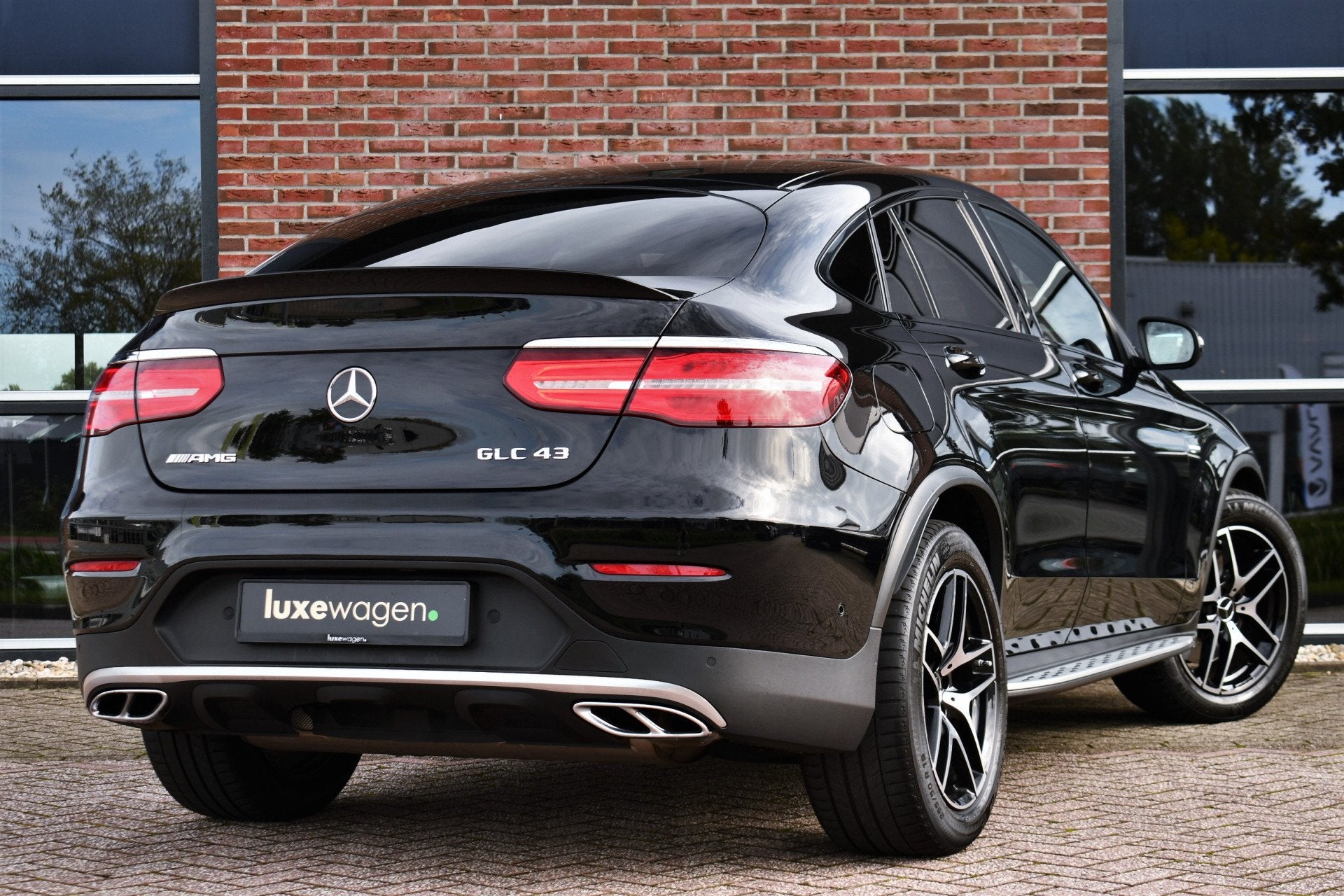 Mercedes-Benz GLC Coupé 43 AMG 4Matic El-Dak Luchtvering Tr, Automaat, Gebruikt, Zwart, Bedrijf