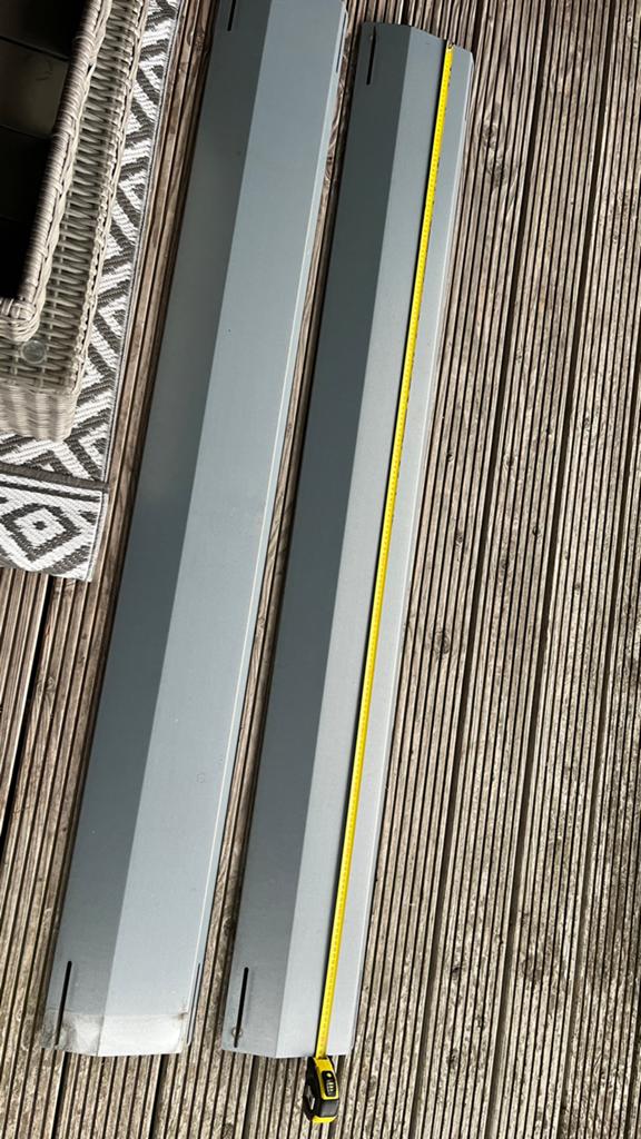 Esdec Flatfix Fusion winddeflectors achter - Set van 2, Doe-het-zelf en Verbouw, IJzerwaren en Bevestigingsmiddelen, Ophalen of Verzenden