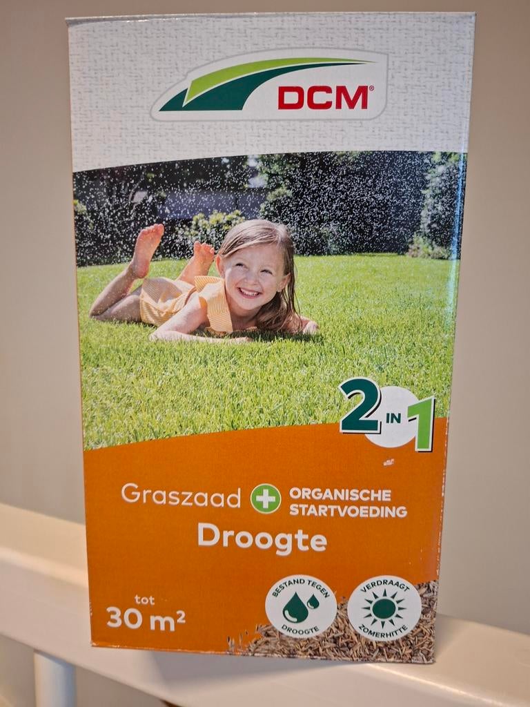 Graszaad, droogte bestendig, voor 30 m2., Ophalen, Nieuw, Overige soorten