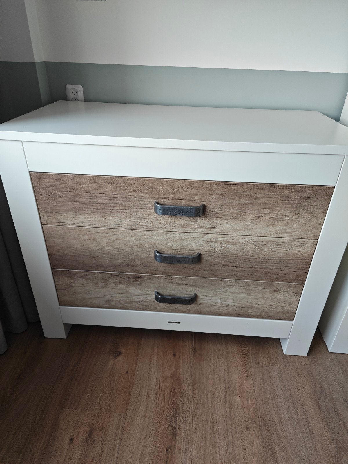 kidsmill long Island commode en bedje met matras, Ophalen, Zo goed als nieuw, Jongetje of Meisje