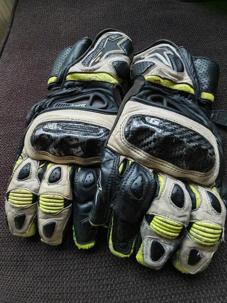 Alpinestars Race Handschoenen - Gebruikt, Heren, Ophalen of Verzenden, Alpinestars, Handschoenen