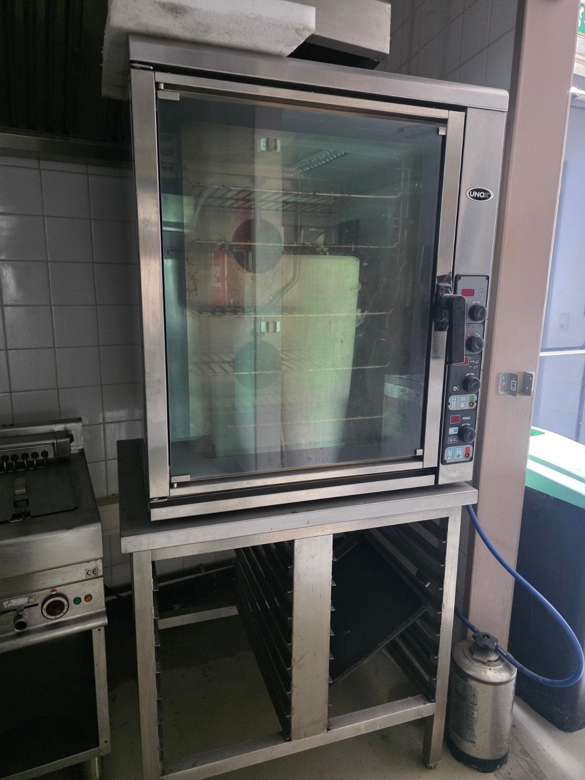 UNOX Combi-steamer met onderstel, Ophalen of Verzenden, Gebruikt, Ovens, Magnetrons en Steamers
