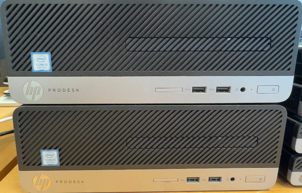2x HP Prodesk 400 G5 SFF Intel Core I5 8th Gen, Computers en Software, Desktop Pc's, Hp, 8 GB, Ophalen of Verzenden, SSD
