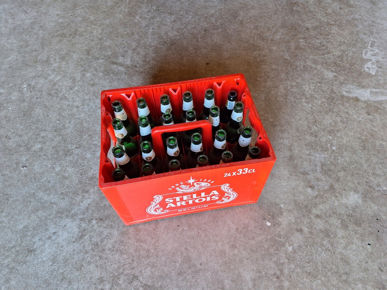 bierkrat Stella Artois, Verzamelen, Ophalen, Flesje(s), Overige merken