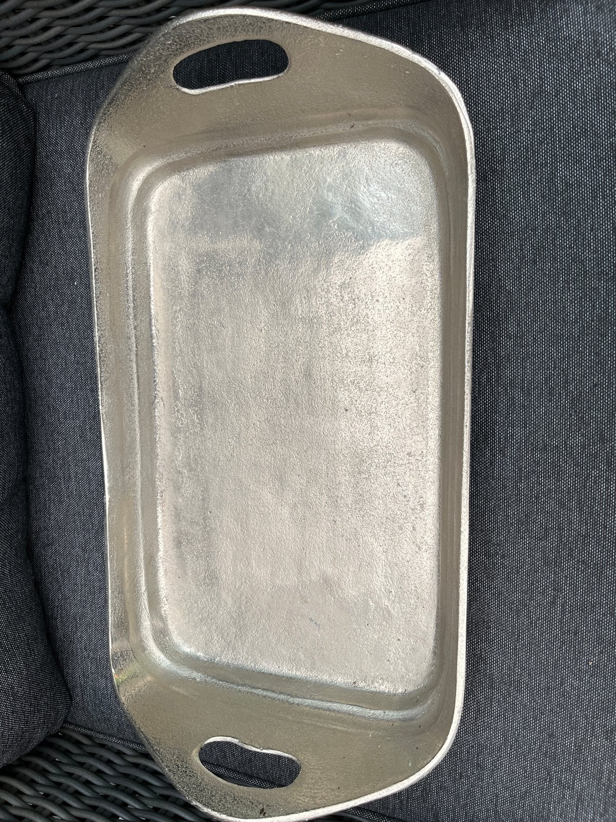 Rofra Dienblad - Aluminium - 40x25 cm, Gebruikt, Ophalen of Verzenden, Dienblad, Metaal