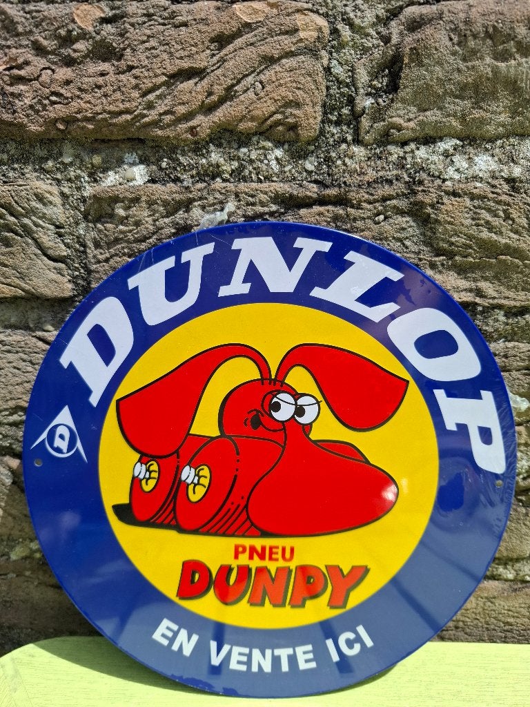 Reclamebord Dunlop, Ophalen of Verzenden, Nieuw, Auto's