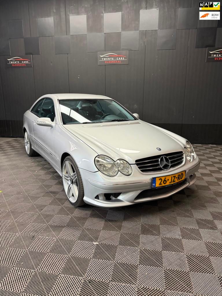 Mercedes-Benz CLK-klasse Coupé 240 Elegance | Clima | PDC |, Automaat, Achterwielaandrijving, Gebruikt, Zwart