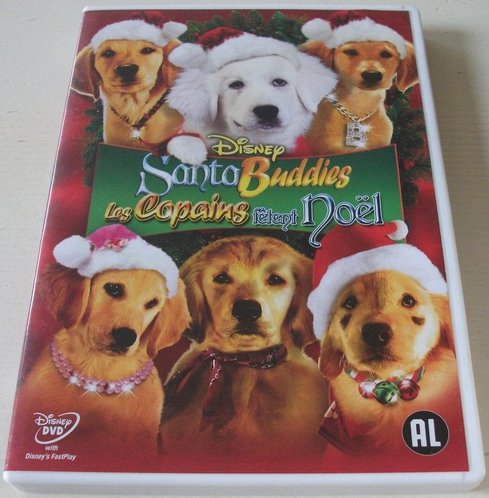 Dvd *** SANTA BUDDIES *** Walt Disney, Alle leeftijden, Nederlands, Ophalen of Verzenden, Zo goed als nieuw