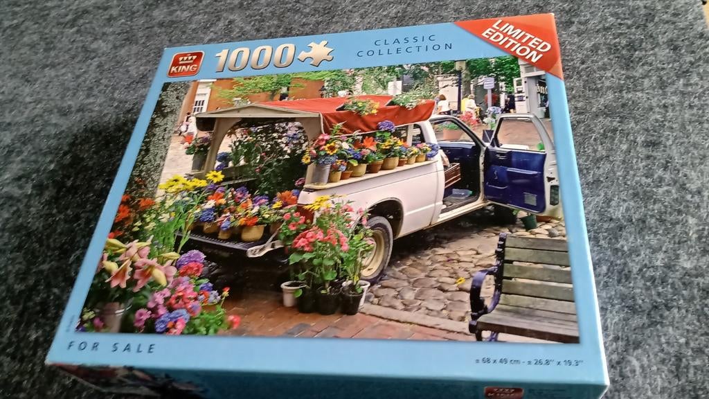 Puzzel 1000 stukjes, Ophalen of Verzenden, 500 t/m 1500 stukjes, Zo goed als nieuw