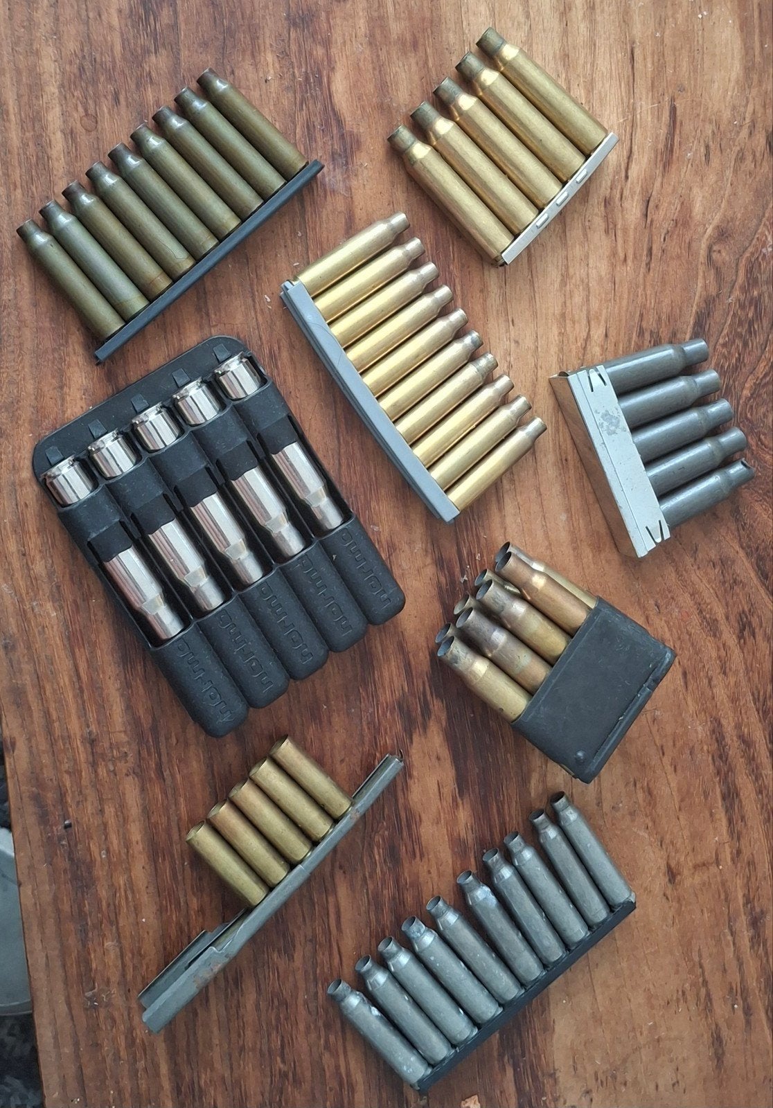 collectie lege en verschoten hulzen in diverse kalibers t.k, Verzamelen, Ophalen of Verzenden, Landmacht, Hulzen of Bodemvondsten