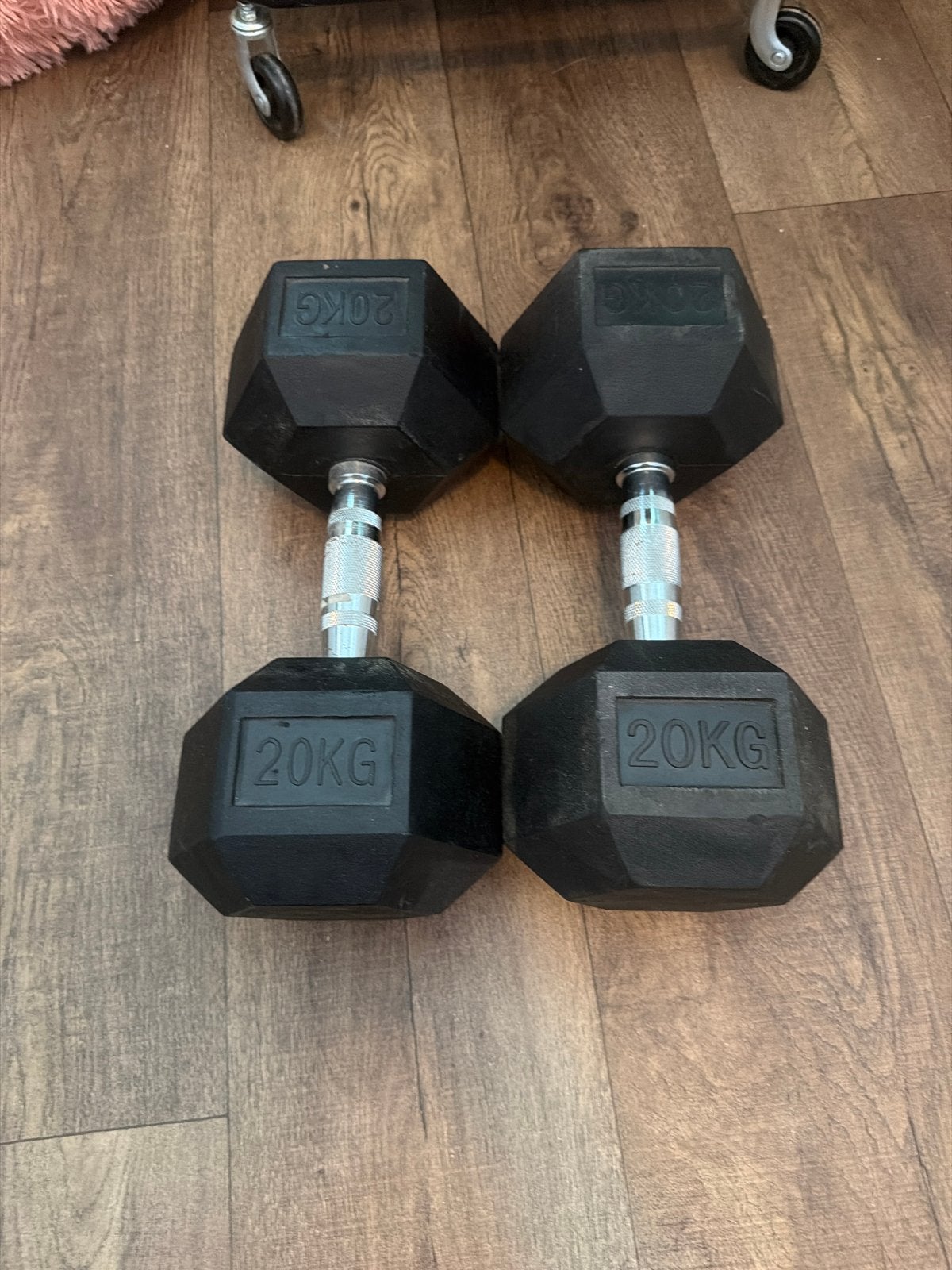 dumbells set 20 KG, Ophalen, Gebruikt, Armen, Dumbbell
