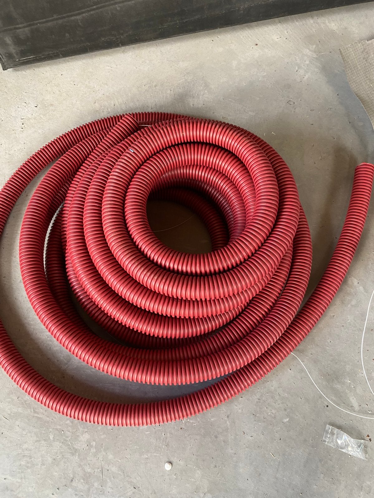 Mantelbuis 40 mm ca 16 m met trekkoord in de buis, Ophalen, Overige materialen, 6 meter of meer, Overige typen