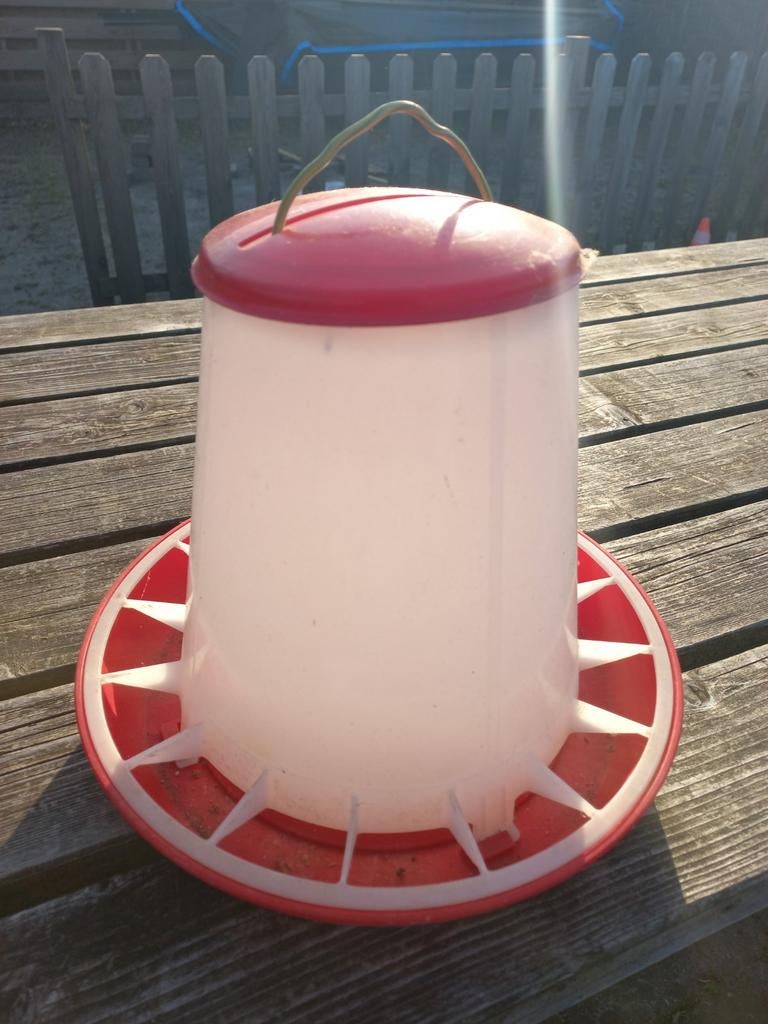 Te koop kippenvoersilo, Dieren en Toebehoren, Ophalen, Gebruikt, Drinken en Voederen