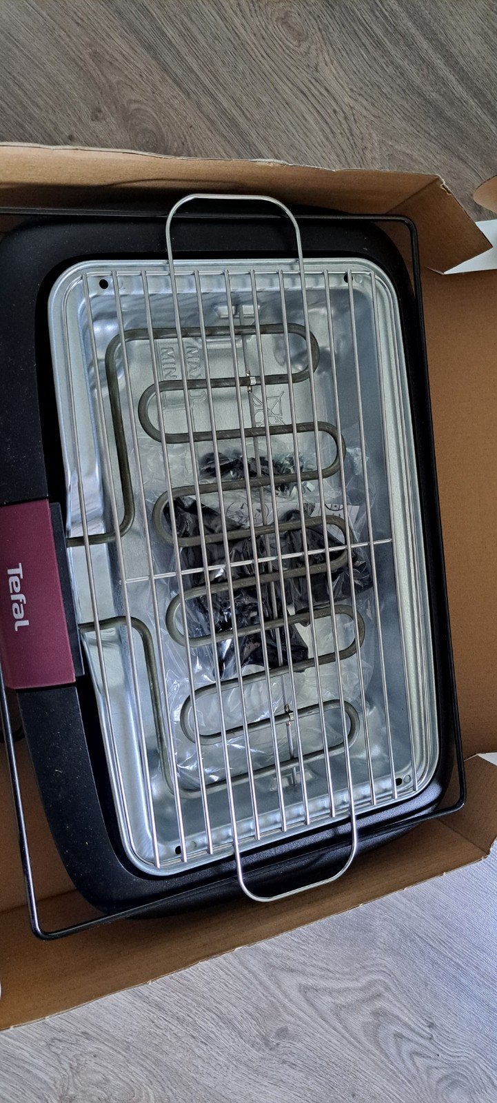 Tefal EasyGrill Adjust Elektrische Barbecue 2300W, Ophalen, Nieuw, Tafelgrill