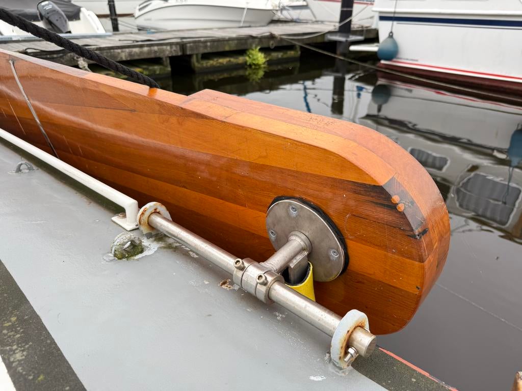 Tholense schouw ‘Woeste Bertus’ 10 meter, Watersport en Boten, Ophalen, Gebruikt, Staal, Diesel