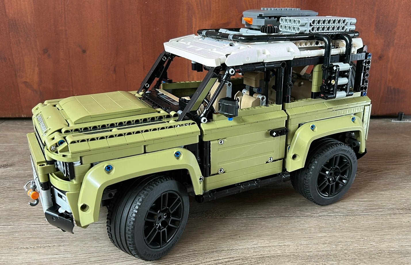 Lego technic 42110 Landrover Defender, Lego, Inclusief instructies, Ophalen of Verzenden, Zo goed als nieuw