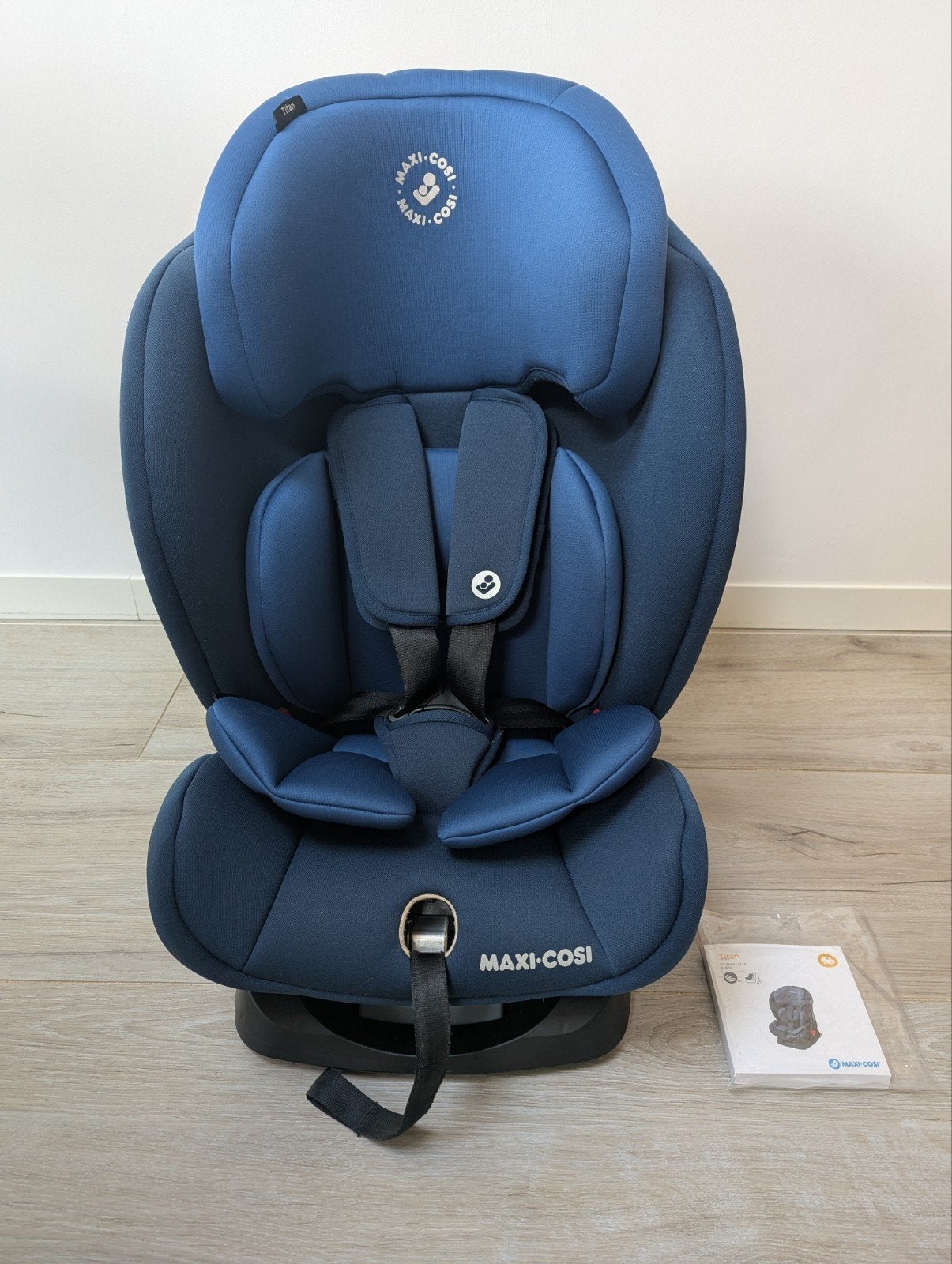 Maxi-Cosi Titan Basic Blue (9-36 kg), Kinderen en Baby's, Autostoeltjes, Ophalen, Verstelbare rugleuning, Gebruikt, 9 t/m 36 kg