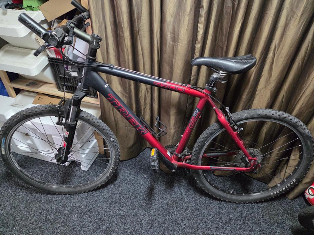 Hele stoere degelijke mountainbike 26 inch., Fietsen en Brommers, Fietsen | Jongens, Gebruikt, Versnellingen, Trek, Ophalen