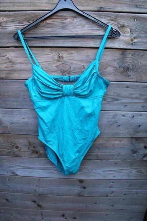 Badpak blauw La Blanca by Rod Beattie mt 10 EU40 Cup B Vast, Blauw, Badpak, Ophalen of Verzenden, Zo goed als nieuw