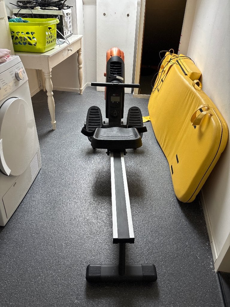 Roeitrainer Ergo-Fit - Ideaal voor thuistraining, Sport en Fitness, Ophalen, Benen, Gebruikt, Metaal