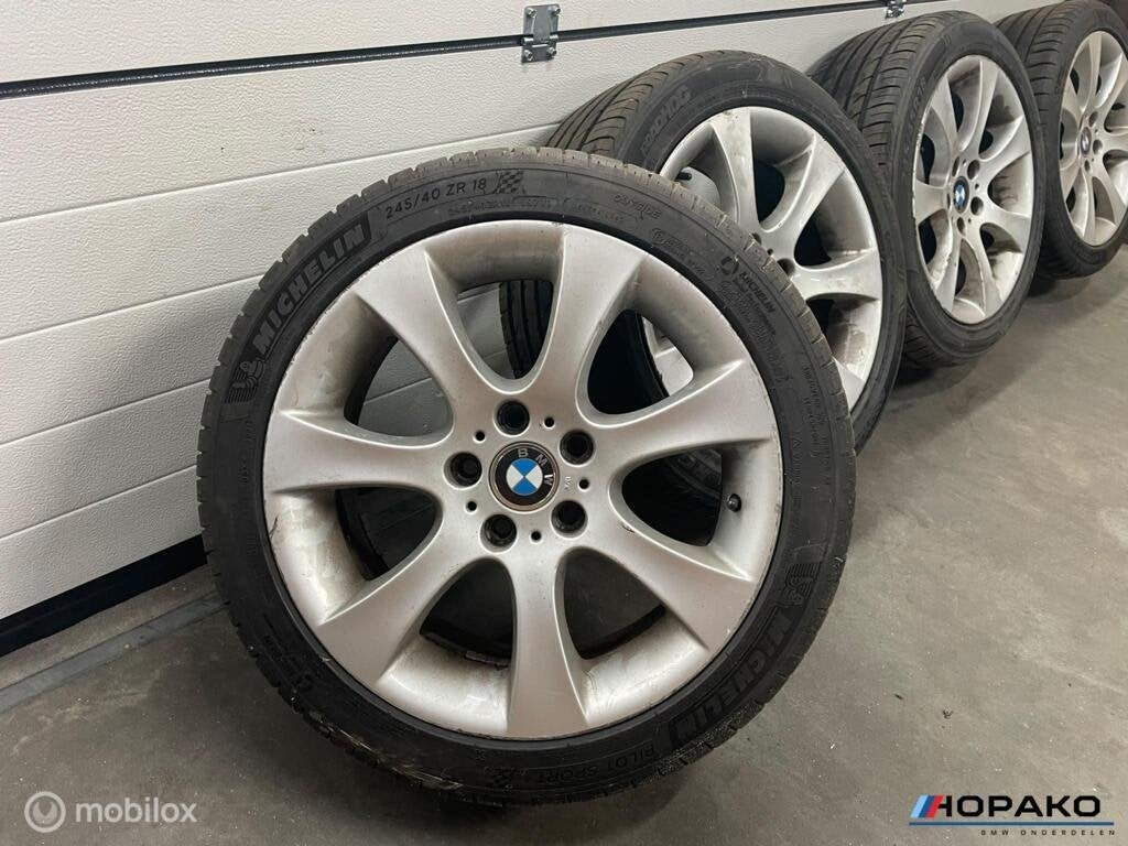 Lichtmetalen velgen set | BMW 5 serie E60 E61 styling 124, Auto-onderdelen, Banden en Velgen, Gebruikt, Velg(en), Einsteinlaan 5 rijswijk