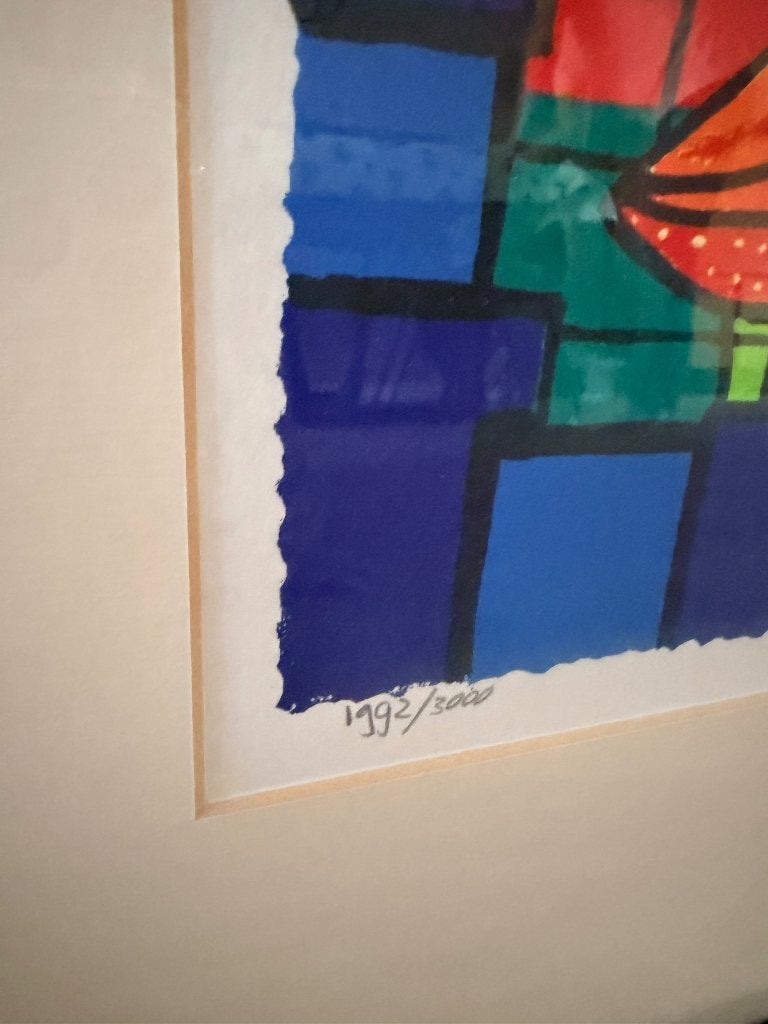 Schilderij, Ophalen, Ingelijst