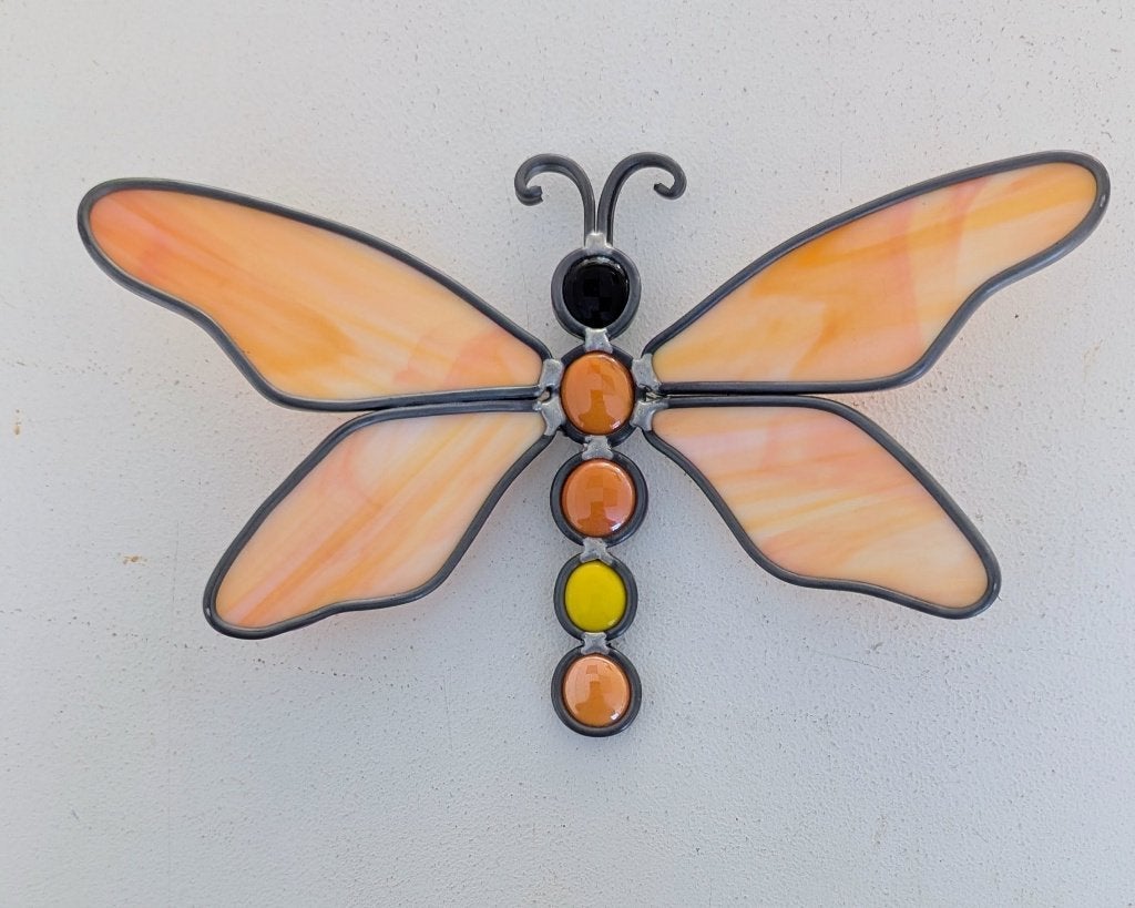 Vlinders glas in lood, Tuin en Terras, Ophalen of Verzenden, Nieuw