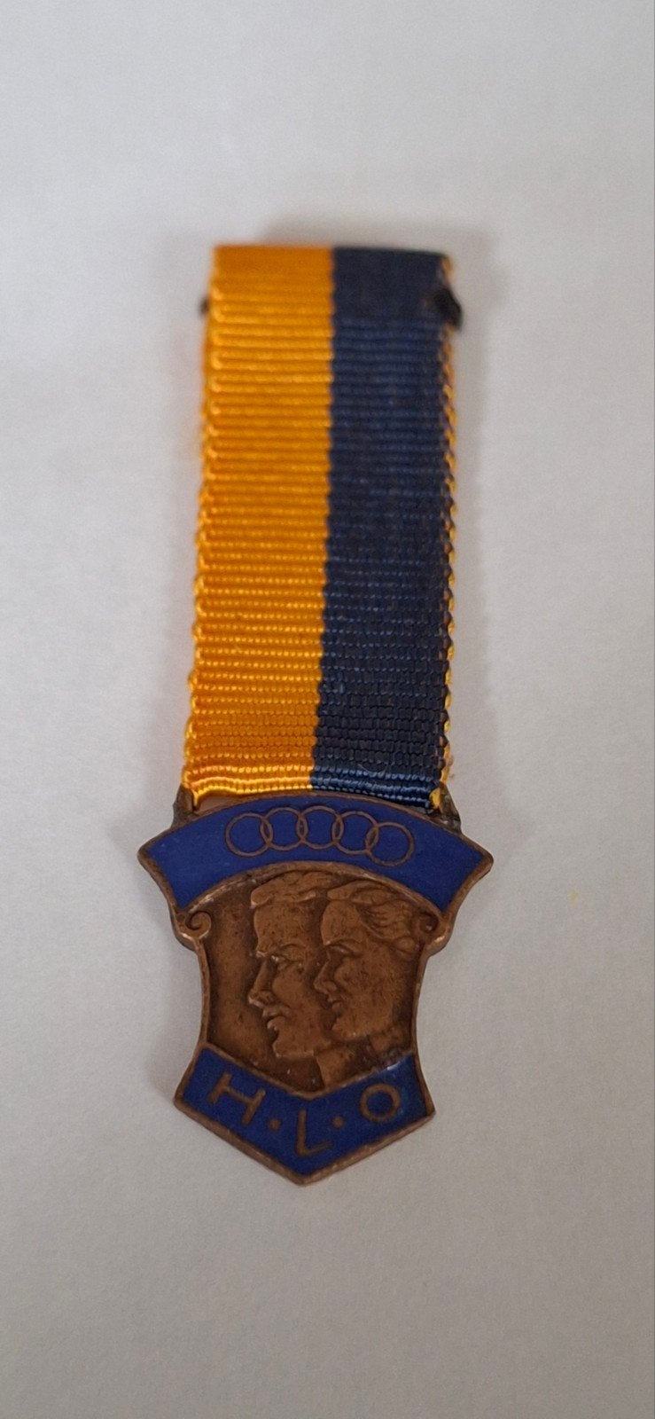 Medaille miniatuur HLO/NOC, Ophalen of Verzenden, Landmacht, Nederland, Lintje, Medaille of Wings