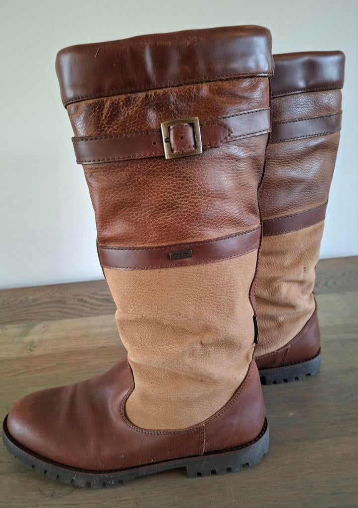 Bruine wandel  laarzen maat 42 Human nature, Kleding | Dames, Schoenen, Ophalen of Verzenden, Zo goed als nieuw, Bruin, Hoge laarzen
