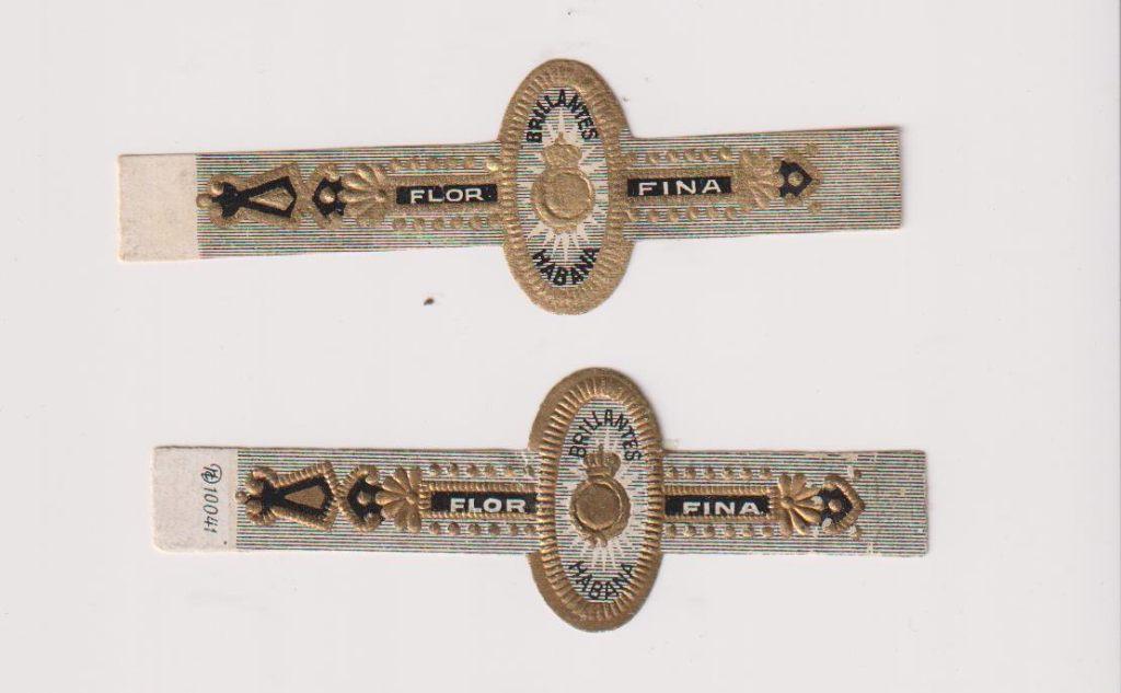 sigarenbanden - BRILLANTES, Ophalen of Verzenden, Zo goed als nieuw, Sigarenbandjes