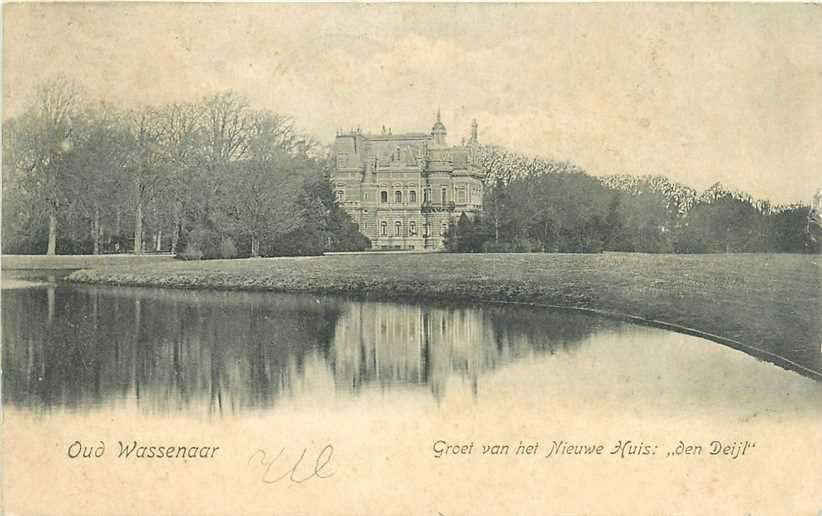 380-640-021 Wassenaar Nieuwe Huis den Deijl, Verzenden, Voor 1920, Zuid-Holland
