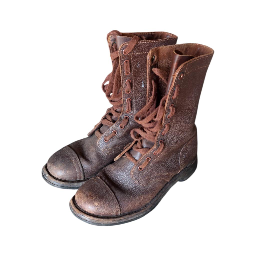 Oud Model Nederlandse Kisten (Jumpboots), Ophalen of Verzenden, Landmacht, Nederland, Kleding of Schoenen