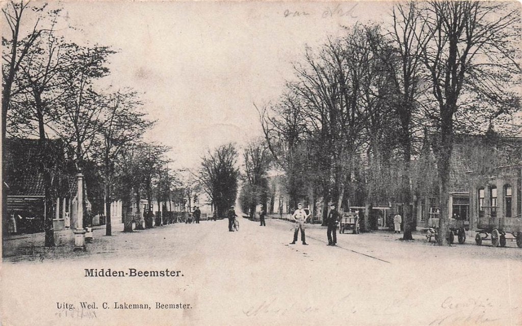 703-143-005 Midden-Beemster, Verzenden, Voor 1920, Noord-Holland