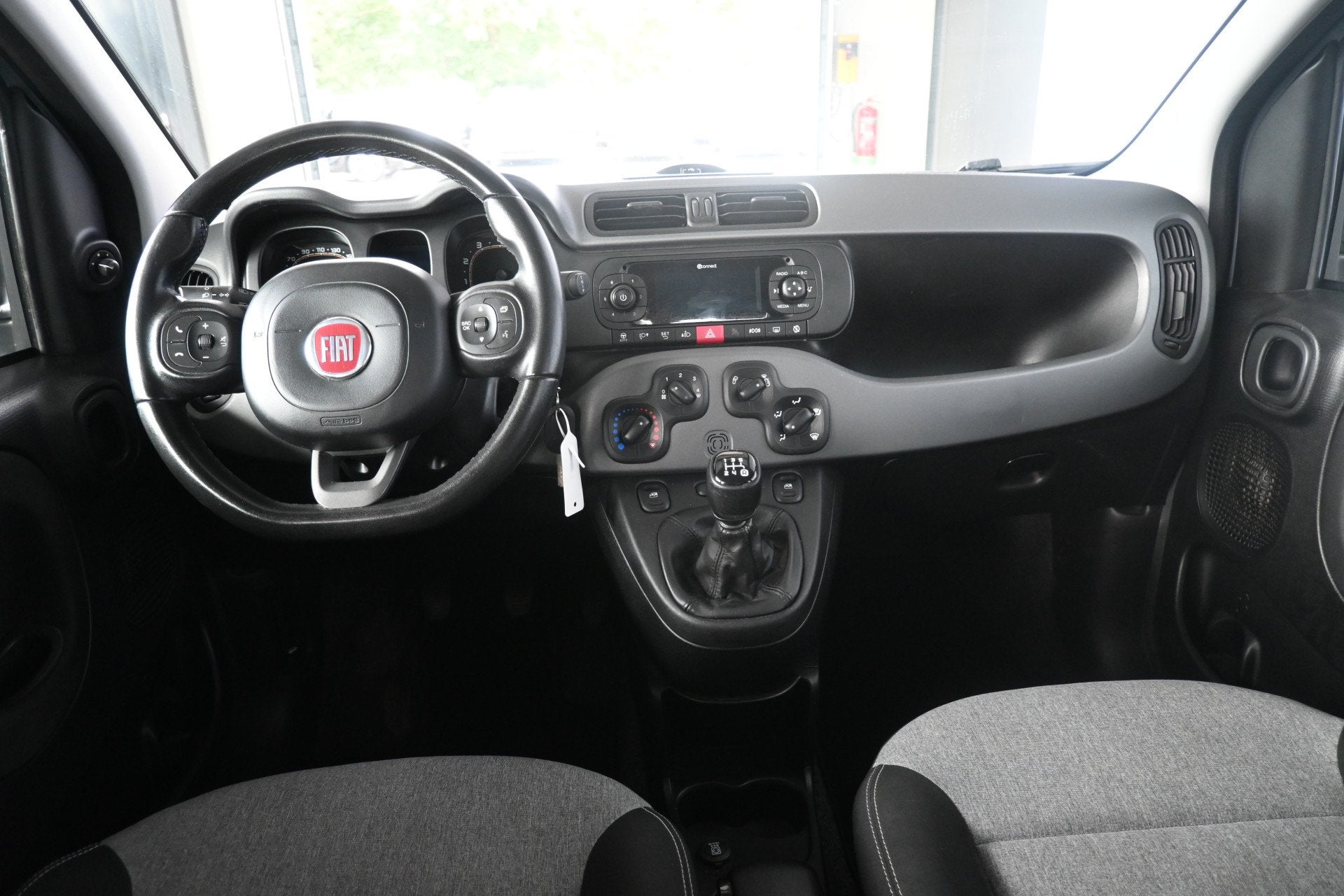 Fiat Panda 0.9 TwinAir Lounge Airco Elektrisch Pakket! 1e Ei, Stof, Gebruikt, Panda, Met garantie (alle)