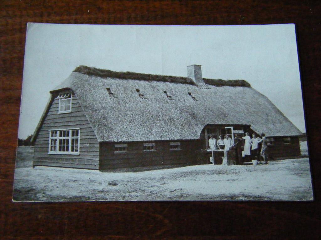 W35 - Hooghalen - Kampeerhuis - 1934 - Mooi/Oud, Ophalen of Verzenden, 1920 tot 1940, Drenthe
