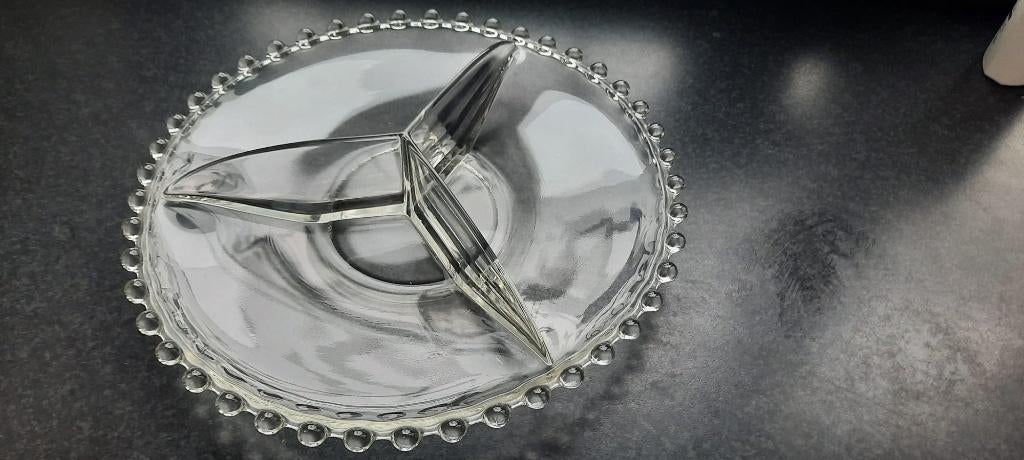 glazen schalen uit de jaren '50 '60, Antiek en Kunst, Antiek | Glas en Kristal, Ophalen of Verzenden