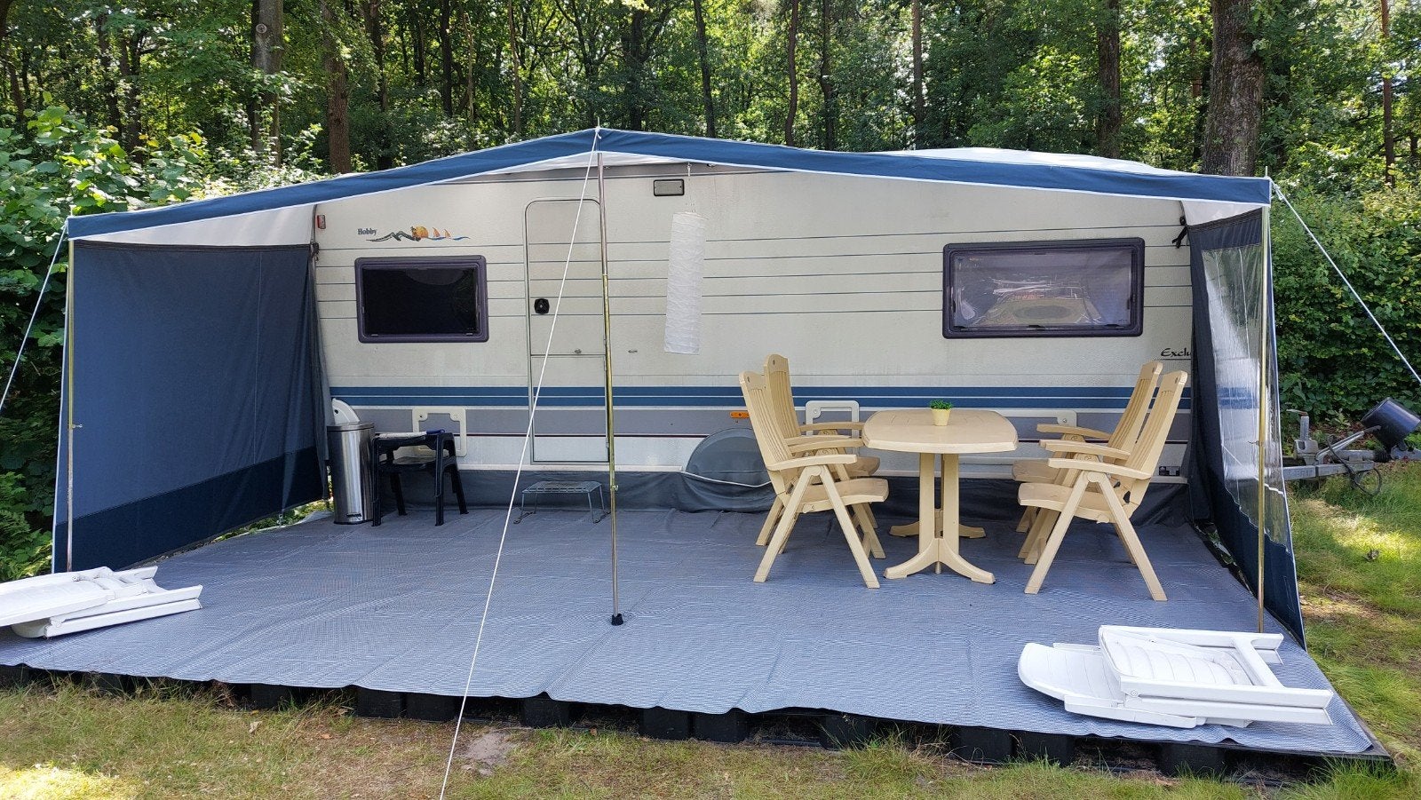 Dorema Luifel voor caravan, met zijwanden, Ophalen, Gebruikt, Tot en met 2