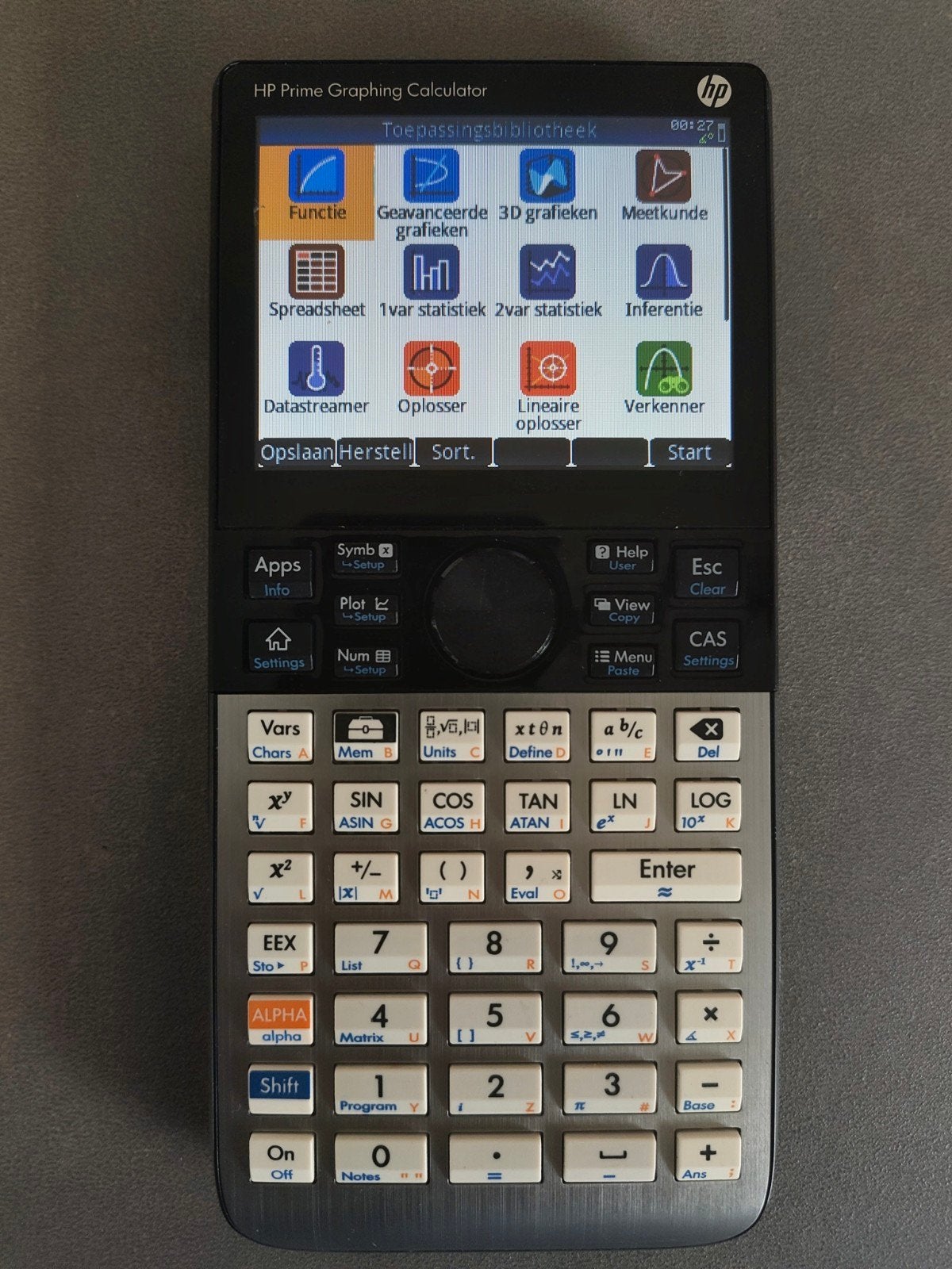 HP prime graphing calculator, Ophalen of Verzenden, Grafische rekenmachine, Zo goed als nieuw