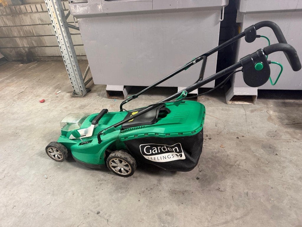 Garden Feelings Accu Grasmaaier GDLM3640 – Weinig gebruikt!, Tuin en Terras, Ophalen, Accu-grasmaaier, Zo goed als nieuw, Opvangzak