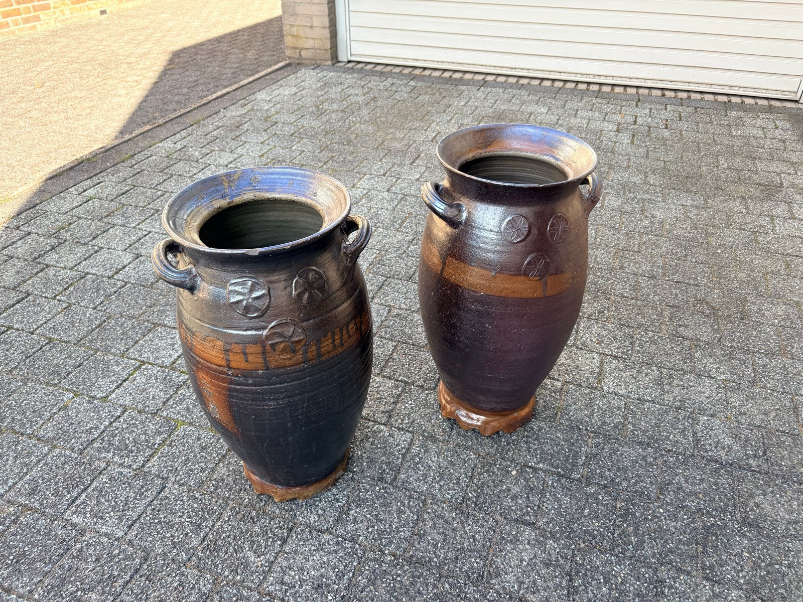 Zuurkoolpotten / Sierobjecten / Paraplubakken, Ophalen, Gebruikt, Overige materialen