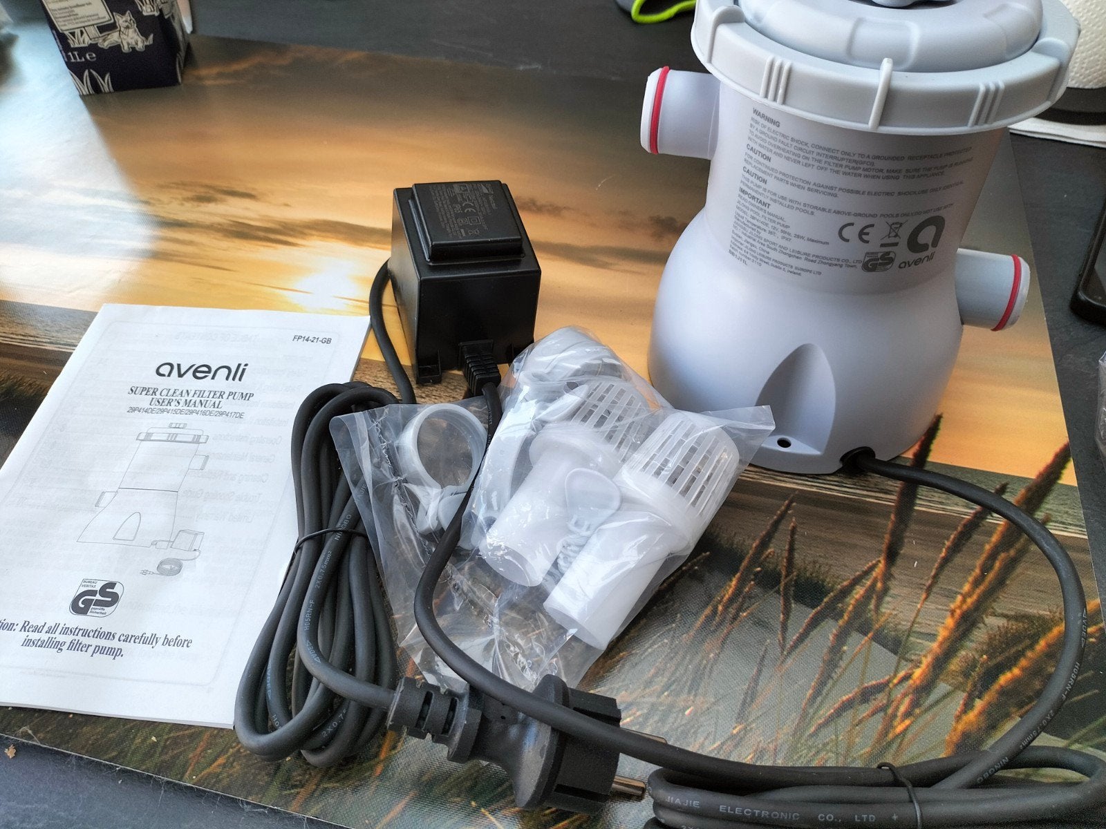 Avenli Super Clean Filter Pomp - Nieuw in doos, Tuin en Terras, Zwembad-toebehoren, Ophalen, Nieuw, Zwembadpomp