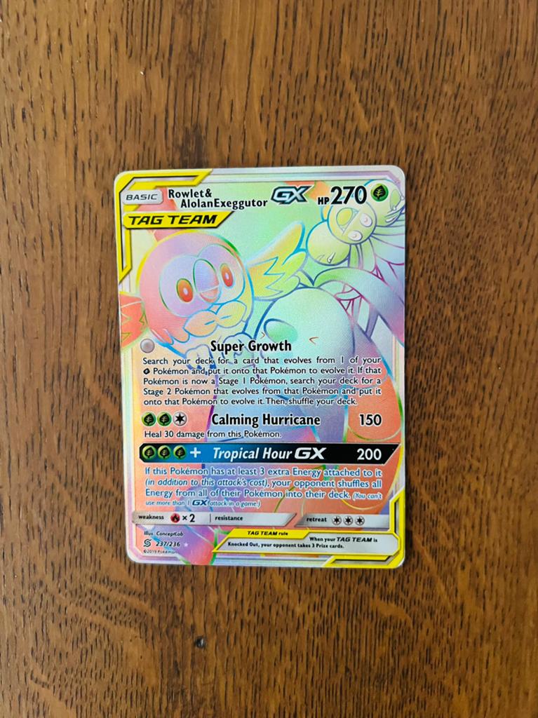 Pokémon tag team kaart, Ophalen, Zo goed als nieuw